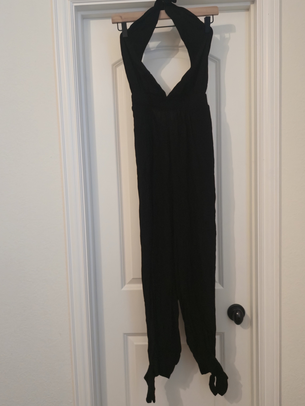 Lulus Lolinda Women's Black Halter Jumpsuit
